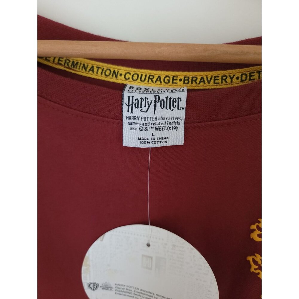 NWT Harry Potter Gryffindor House Hype Jersey - BoxLunch Exclusive Sz L - Picture 10 of 12